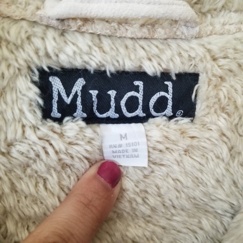 Mudd Button Up Sherpa Lining Coat - image 3